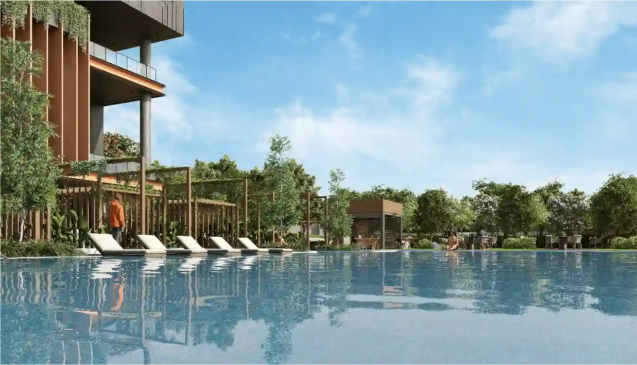 Godrej Parkshire Swimming Pool View Godrej Parkshire Swimming Pool View
